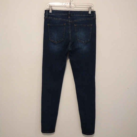 KanCan - Mid Rise Skinny Jeans Dark Wash - Picture 8 of 12